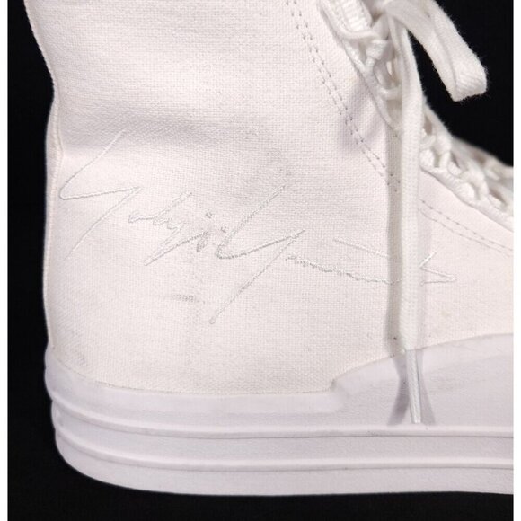 Adidas Y-3 Yuben Mid Sneaker Size M5 W7.5 White EF2654 $269 - Picture 5 of 13